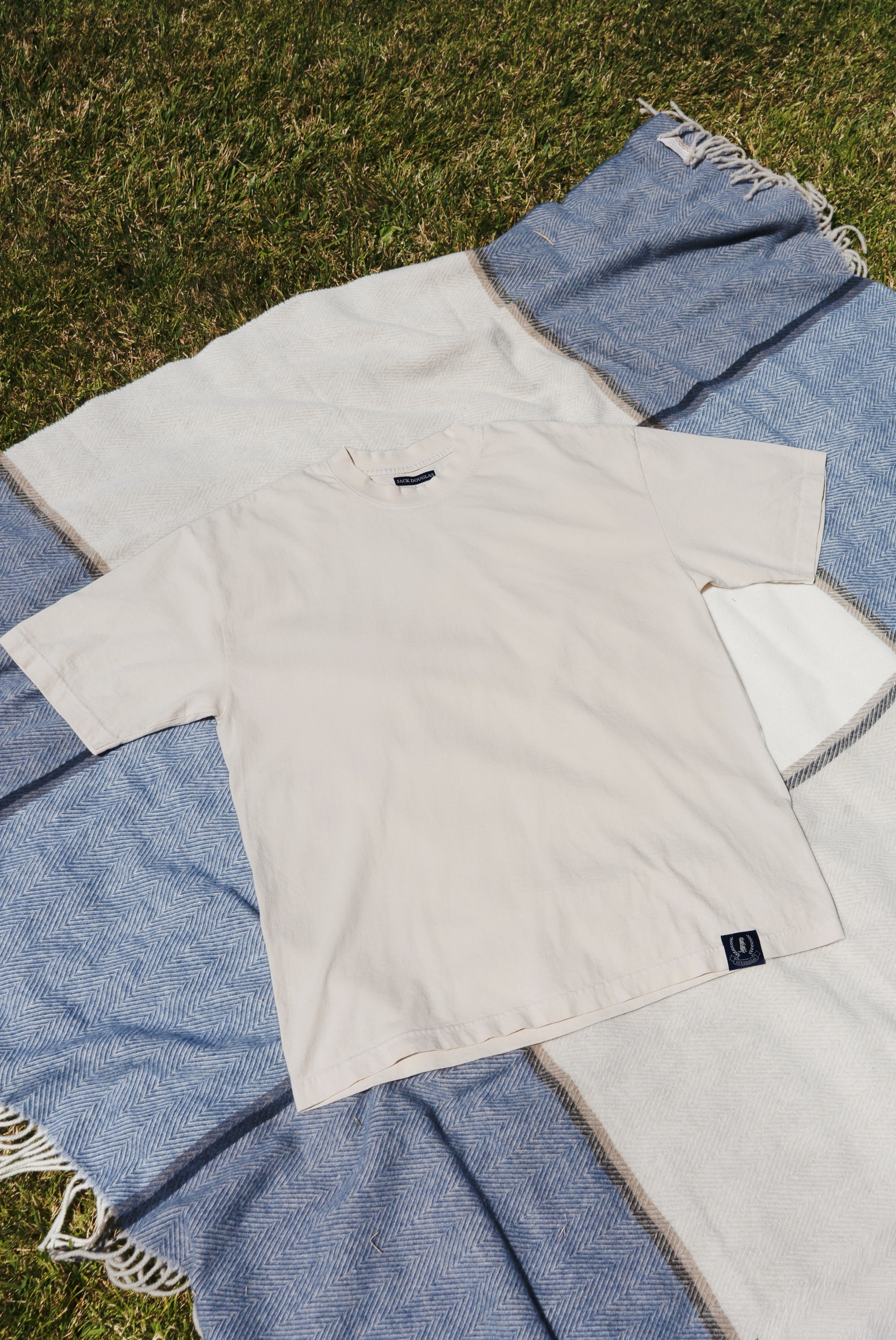Jack's classic Tee- Cream