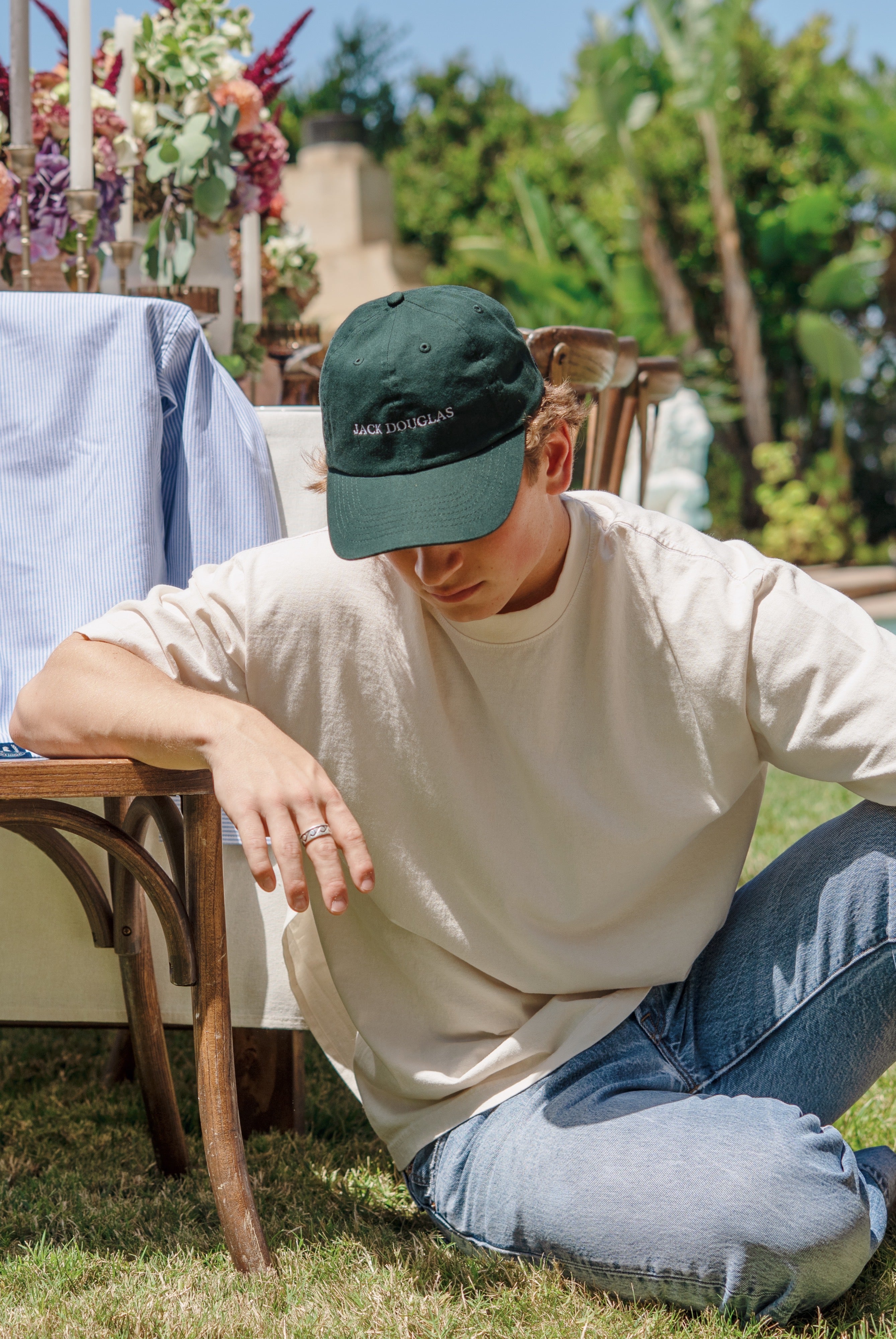 Jack's classic Tee- Cream